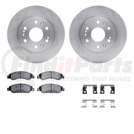 Dynamic Friction Company 6412-48103 Brake Rotor- HD Brake Pad - Hardware