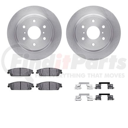 Dynamic Friction Company 6412-48116 Brake Rotor- HD Brake Pad - Hardware