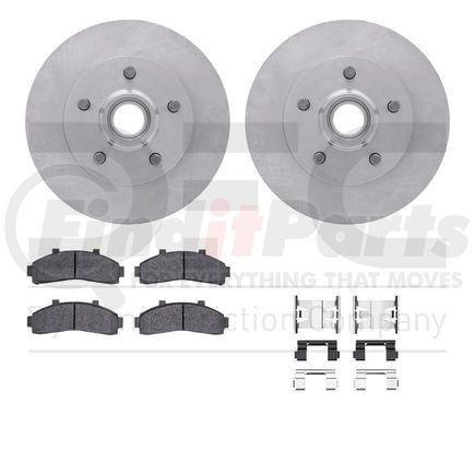 Dynamic Friction Company 6412-54152 Brake Rotor- HD Brake Pad - Hardware