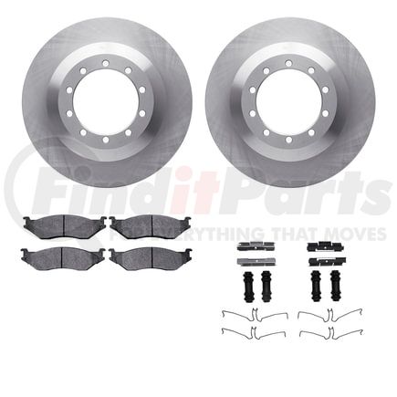 Dynamic Friction Company 6412-54201 Brake Rotor- HD Brake Pad - Hardware