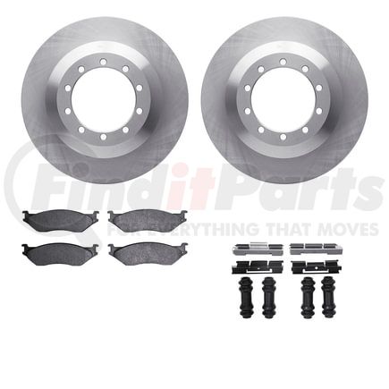 Dynamic Friction Company 6412-54200 Brake Rotor- HD Brake Pad - Hardware