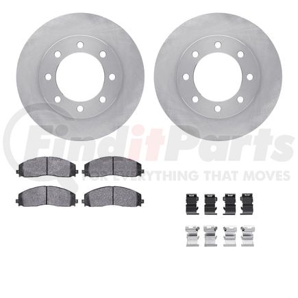 Dynamic Friction Company 6412-54290 Brake Rotor- HD Brake Pad - Hardware