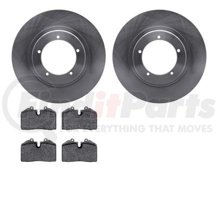 Dynamic Friction Company 6502-02089 DFC Brake Rotor with 5000 Advanced Brake Pads