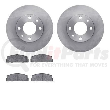 Dynamic Friction Company 6502-07012 DFC Brake Rotor with 5000 Advanced Brake Pads