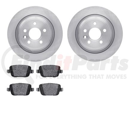 Dynamic Friction Company 6602-11087 Rotors with 5000 Euro Ceramic Brake Pads
