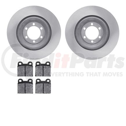 Dynamic Friction Company 6602-16007 Rotors with 5000 Euro Ceramic Brake Pads