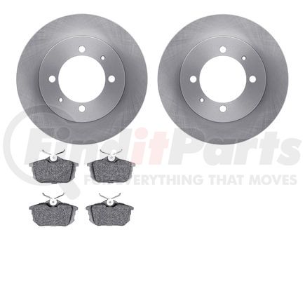 Dynamic Friction Company 6602-27115 Rotors with 5000 Euro Ceramic Brake Pads
