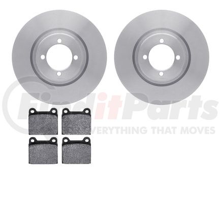 Dynamic Friction Company 6602-31003 Rotors with 5000 Euro Ceramic Brake Pads