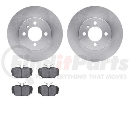 Dynamic Friction Company 6602-31067 Rotors with 5000 Euro Ceramic Brake Pads