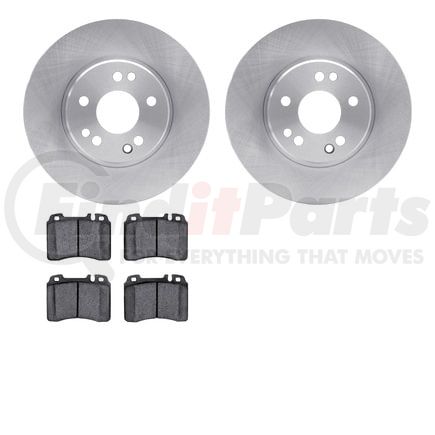 Dynamic Friction Company 6602-63095 Rotors with 5000 Euro Ceramic Brake Pads