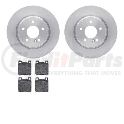 Dynamic Friction Company 6602-63178 Rotors with 5000 Euro Ceramic Brake Pads