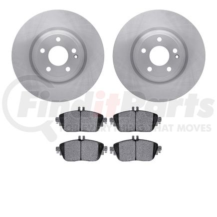 Dynamic Friction Company 6602-63303 Rotors with 5000 Euro Ceramic Brake Pads