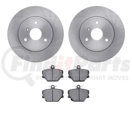 Dynamic Friction Company 6602-63282 Rotors with 5000 Euro Ceramic Brake Pads