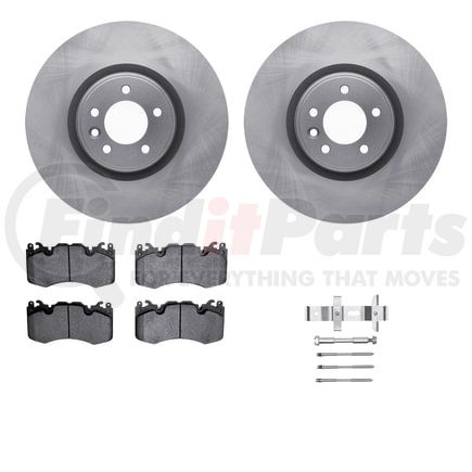Dynamic Friction Company 6612-11083 Rotors with 5000 Euro Ceramic Brake Pads includes Hardware