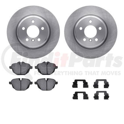 Dynamic Friction Company 6612-31360 Rotors with 5000 Euro Ceramic Brake Pads includes Hardware