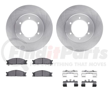 Dynamic Friction Company 6512-67299 Brake Rotor with 5000 Brake Pads and Hardware Kit
