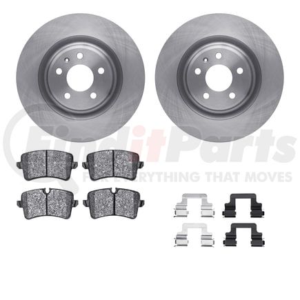 Dynamic Friction Company 6512-73403 Brake Rotor with 5000 Brake Pads and Hardware Kit