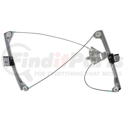 Aisin RPB-008 Power Window Regulator Assembly w/o Motor