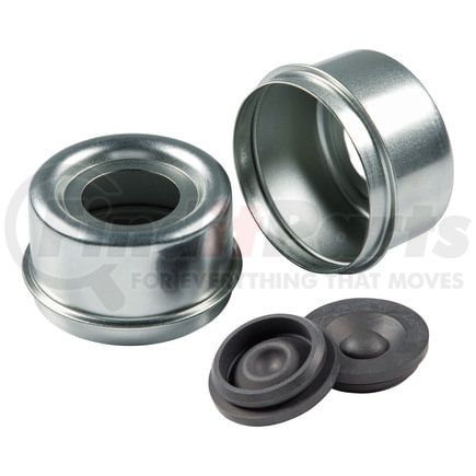 Retrac Mirror 2023134662 Dust Cap Kit for 5,200 to 6,000-lb. Axle Hubs - 2.45" Outer Diameter