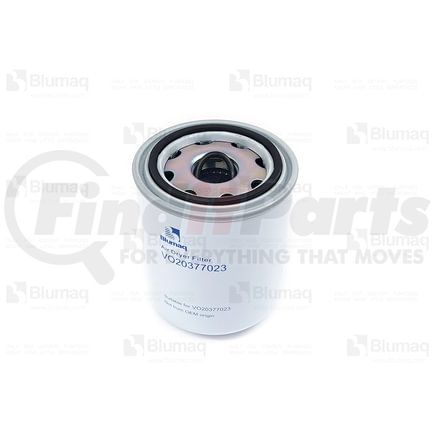 Blumaq P781466 A/C Receiver Drier / Desiccant Element Filter - Spin-On, 165 mm. L, 140 mm. OD, M39 x 1.5