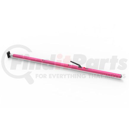 Fleet Engineers 080-01030 SL-30 Cargo Bar, 84-114, Fixed Foot and F-track Ends, Pink