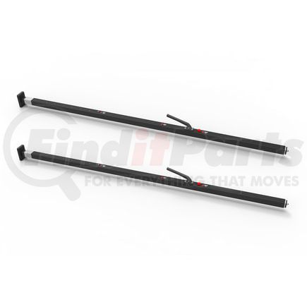 Fleet Engineers 080-01031-2 SL-30 Cargo Bar, 84-114, Fixed and F-track Ends, Black, Pack of 2