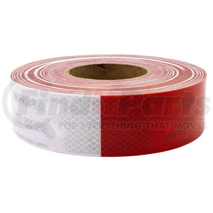 Fleet Engineers 997-75004 DOT-C2 Reflective Tape, 150' Roll, 7 red x 11 white pattern