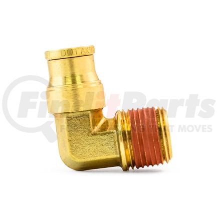 Tramec Sloan S269PMTNS-12-8 Air Brake Fitting - 3/4 Inch x 1/2 Inch Male Elbow - Push-In