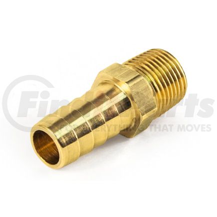 Tramec Sloan S125-8-6 Hose Barb to Male Pipe Fitting, 1/2x3/8