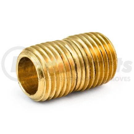 Tramec Sloan S215-2 Air Brake Fitting - 1/8 Inch Close Pipe Nipple, Yellow Brass