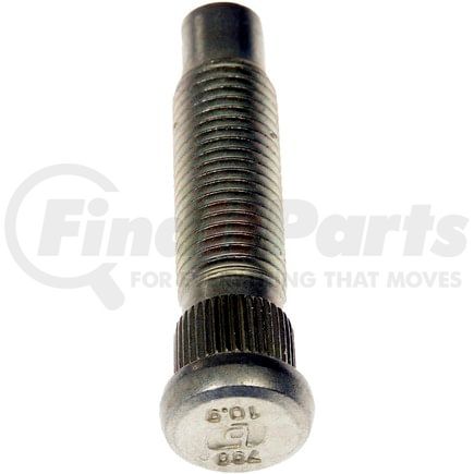 Dorman 610-790 M12-1.50 Serrated Wheel Stud - 0.5in. Knurl , 53mm  Under Head Length