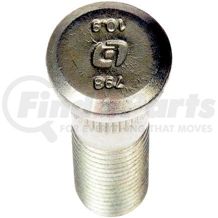Dorman 610-798 M12-1.50 Serrated Wheel Stud - 0.5in. Knurl , 43mm Under Head Length