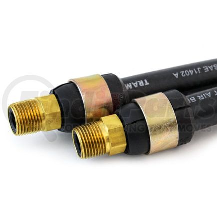 Tramec Sloan 31002-054 3/8 Composite Live Swivel Hose Assembly, 54, 3/8 Swivels x2, Black