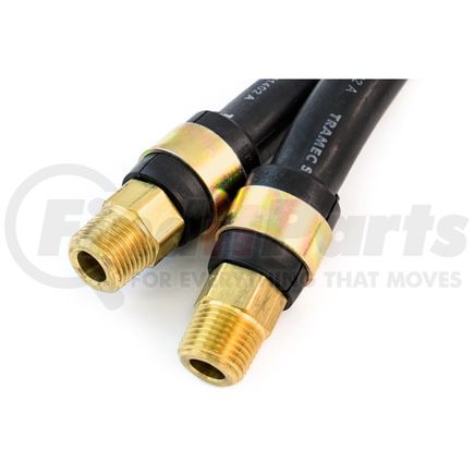 Tramec Sloan 31006-048 1/2 Composite Live Swivel Hose Assembly, 48, 1/2 Swivels x2, Black