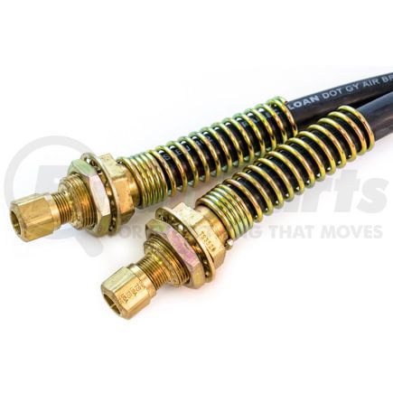 Tramec Sloan 32801-084 Special 1/4 I.D. Control Line Slider Hose with Spring Guard - 84