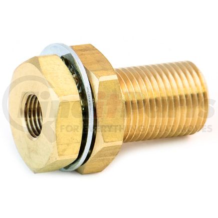 Tramec Sloan 55207 Bulkhead Fitting, 1-1/2, Brass Nut