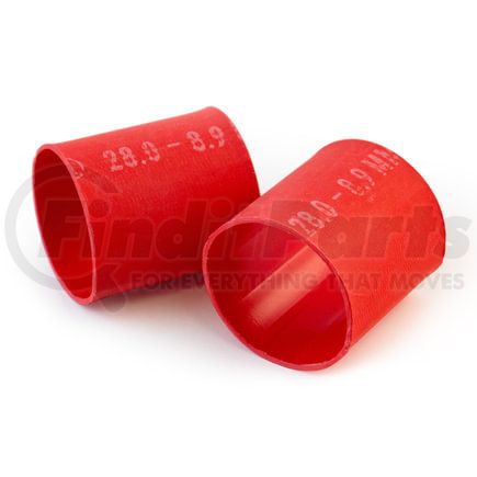 Tramec Sloan 422169 Heavy-Duty Heat Shrink Tube, 1.5, 1.10 I.D., Red, 2-4/0