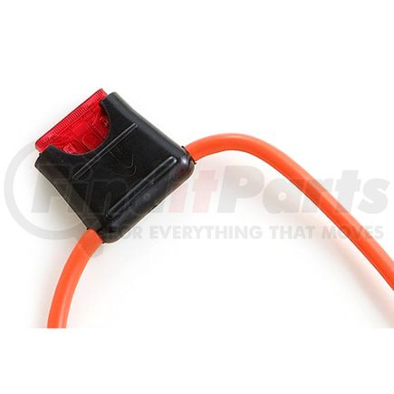 Tramec Sloan 422751 In-Line Fuse Holder for Regular ATO/ATC Style Blade Fuses, 12 Gauge Red Wire