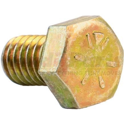 Tramec Sloan 423021P Bolt, Hex Cap Screw, 5/16 x 1/2 UNC, Grade 8, Yellow Zinc, Pkg 100