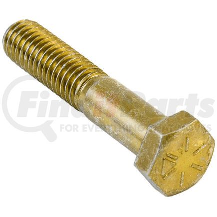 Tramec Sloan 423043P Bolt, Hex Cap Screw, 3/8 x 5/8 UNC, Grade 8, Yellow Zinc, Pkg 100