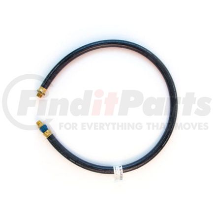 Tramec Sloan 452146MAX 1/2 MAXXDuty Hose Assembly, 46,E 3/8 Fixed 3/8 Swivel, Black