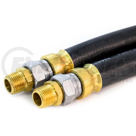 Tramec Sloan 452226 1/2 Adapter Style Hose Assembly, 26, 3/8 Swivels x2, Black