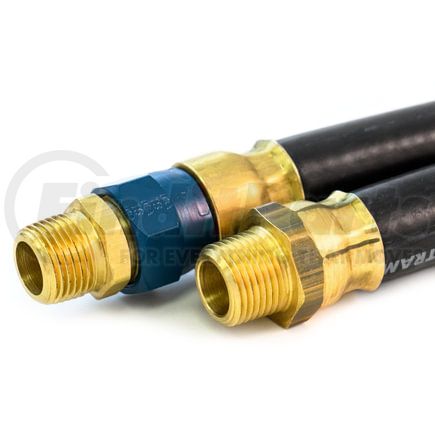 Tramec Sloan 453224MAX 3/8 MAXXDuty Hose Assembly, 24, 3/8 Fixed 3/8 Swivel, Black