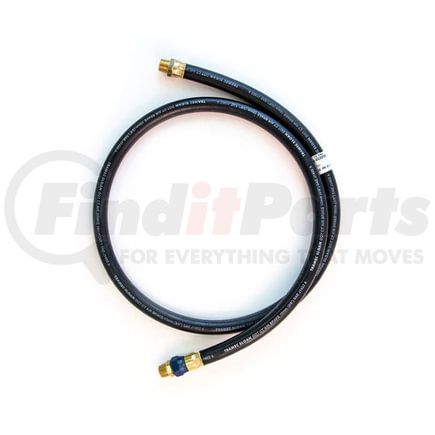 Tramec Sloan 453260MAX 3/8 MAXXDuty Hose Assembly, 60, 3/8 Fixed 3/8 Swivel, Black