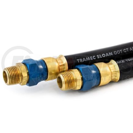 Tramec Sloan 453348MAX 3/8 MAXXDuty Hose Assembly, 48, 3/8 2 Swivel, Black