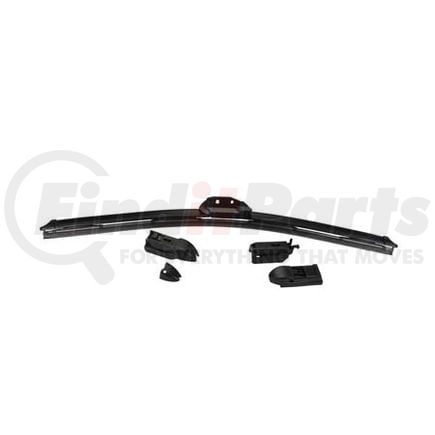 Wheeler Fit 16BEAM Windshield Wiper Blade - 16 in. Long, Beam Style, Universal Fit