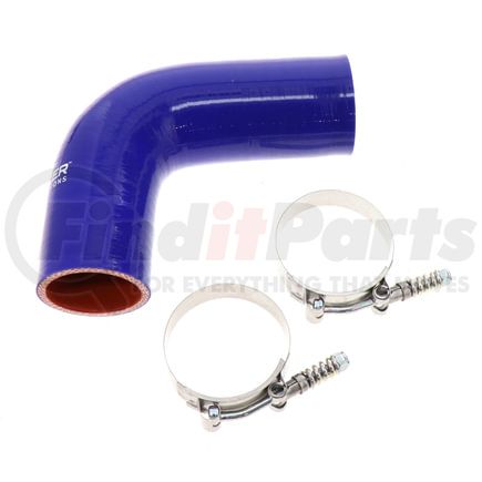 Wheeler Fit 1105-0024 Engine Coolant Hose - 2-1/4 in. ID, 2-3/4 in. OD, with (2) Clamp