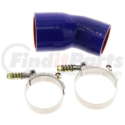 Wheeler Fit 1105-0114 HOSE,COOLANT - 2" - 2 1/4" ID / 2 1/2" - 2 3/4" OD / 6 PLY ARAMID FIBER / 2 STAINLESS STEEL CLAMPS / CLAMP PN 1107-0001 (67/75) 1107-0002 (60/68)