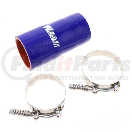 Wheeler Fit 1105-0130 HOSE,COOLANT - 2 1/4" - 2 3/8" ID / 2 3/4" - 3" OD / 6 PLY ARAMID FIBER / 2 STAINLESS STEEL CLAMPS / CLAMP PN 1107-0036 (73/81) 1107-0001 (67/75)