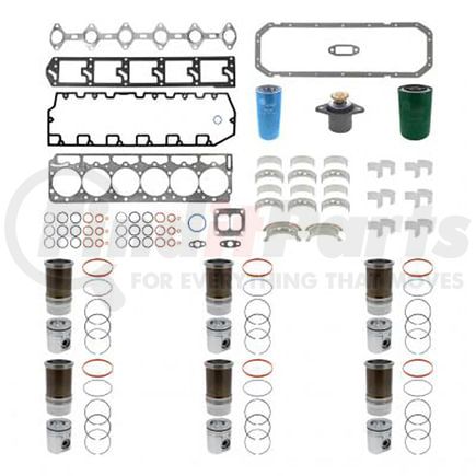 PAI 466109-001 Engine Rebuild Kit for 1993-1997 HEUI International DT466E/DT530E Engine Application